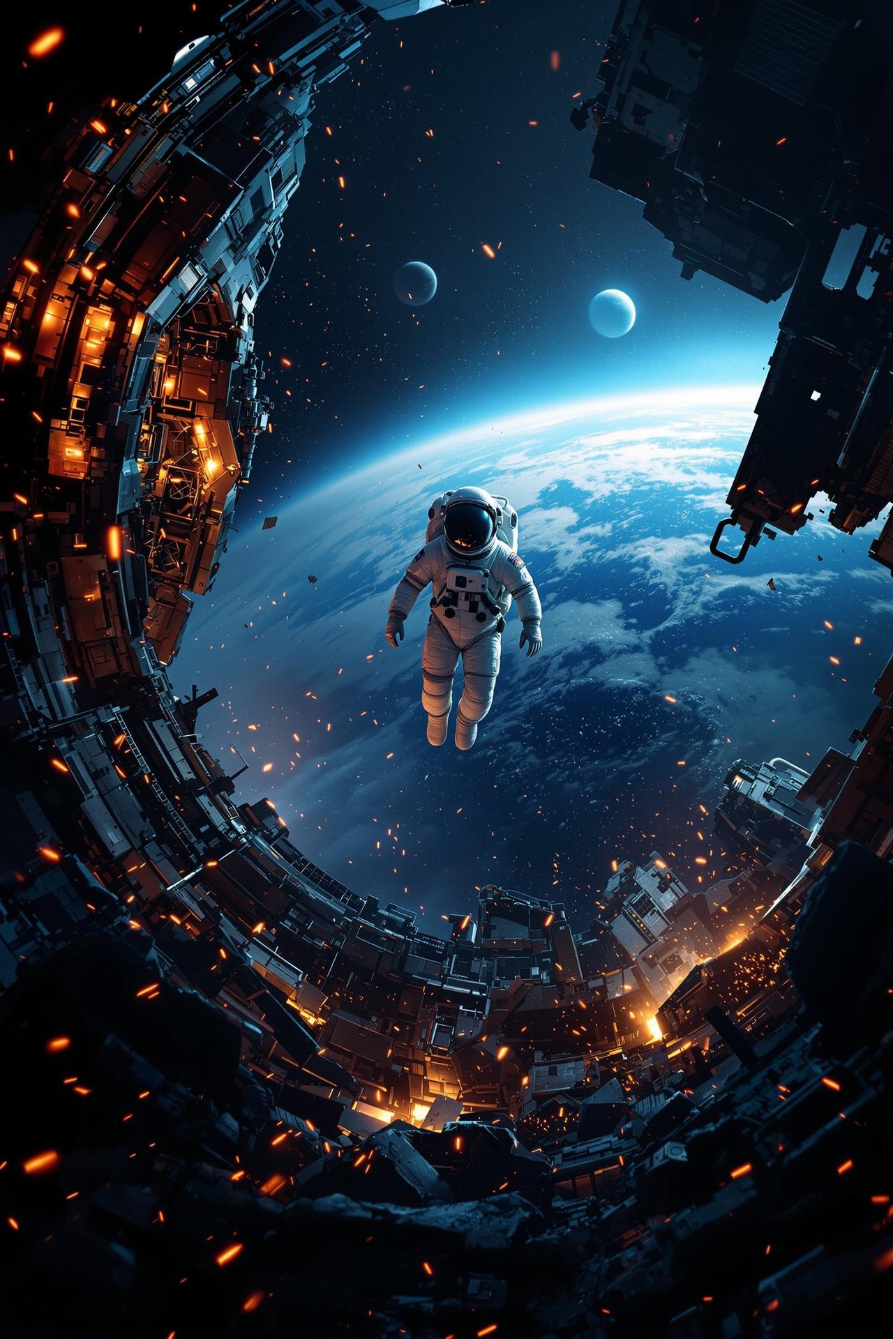 星际救援背景