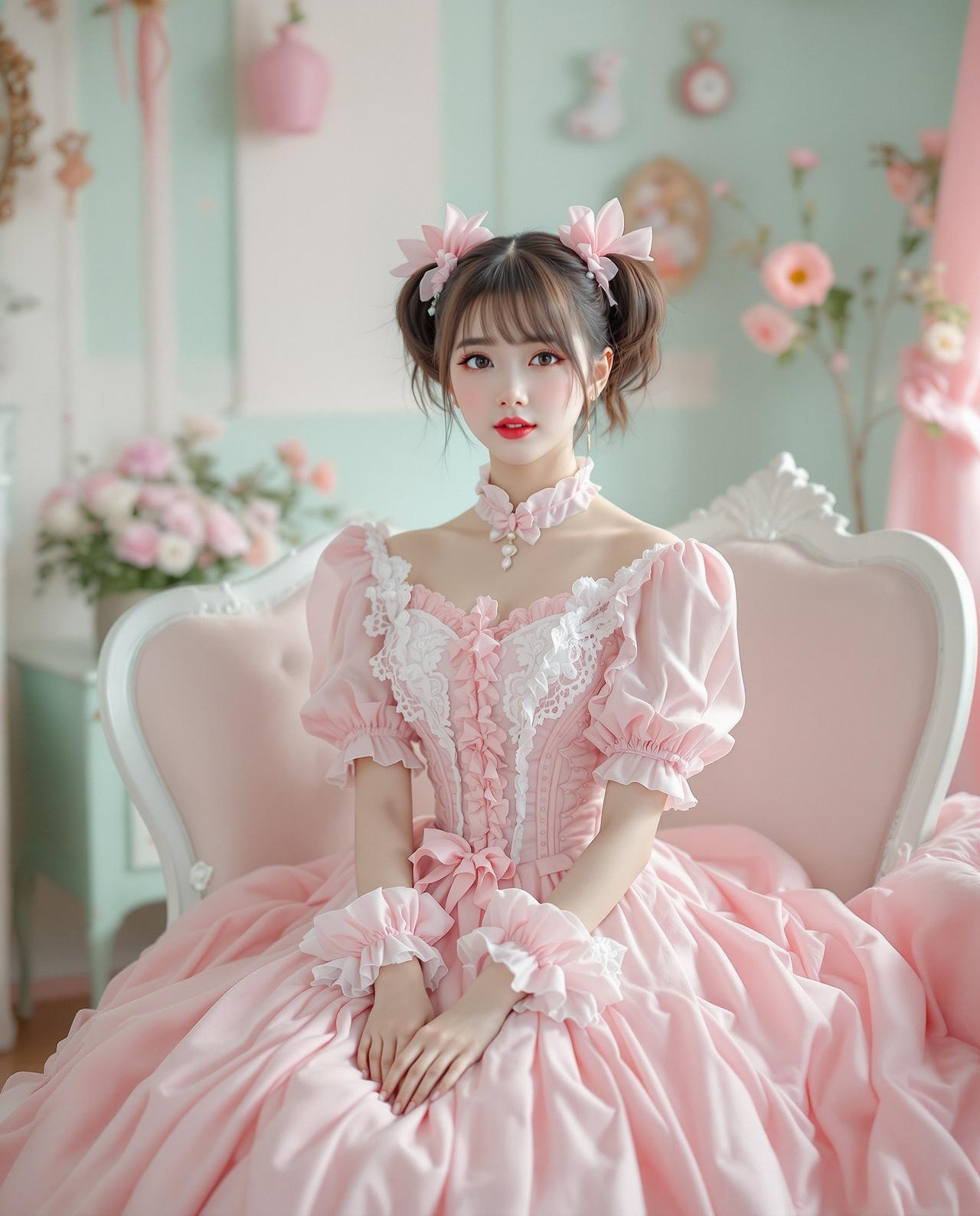 美女网 - 白丝洛丽塔风格 - 白丝